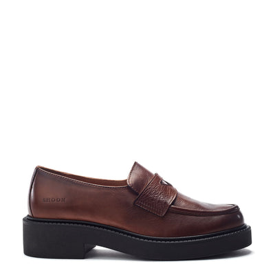 Sh Ivy Tan Leather Shoes