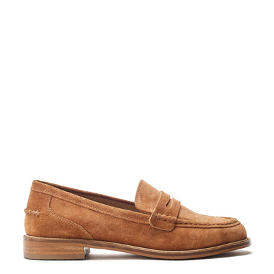 Sh Loire Tan Suede Shoes