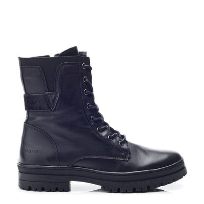Sh Odcombe Black Leather Boots