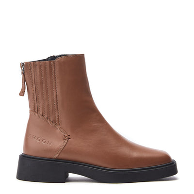 Sh Palmeras Tan Leather Boots