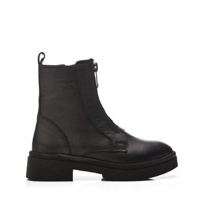 Sh Sacoma Black Leather Boots
