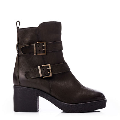 Sh Sagitta Olive Nubuck Boots