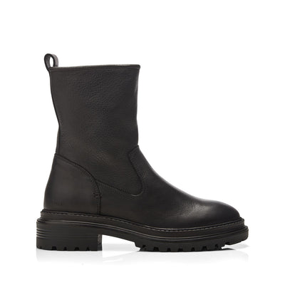 Sh Santanyi Black Leather Boots