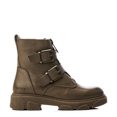 Sh Soller Tan Leather Boots