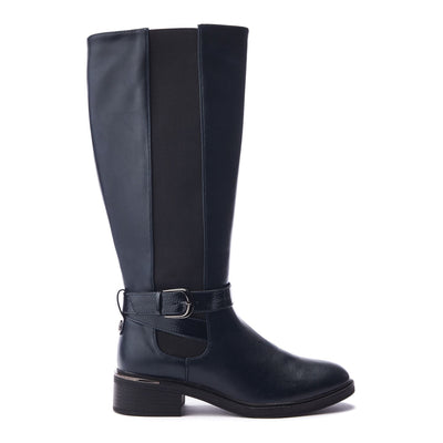 Shanelle Navy Porvair Boots