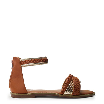 Shani Tan Porvair Sandals