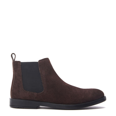 Solaro Dark Brown Suede 