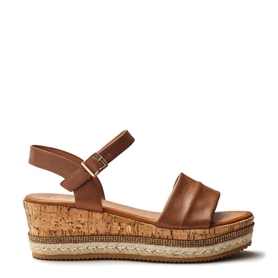 Solelii Camel Porvair Sandals