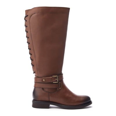 Somain Tan Leather Boots