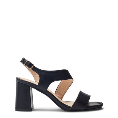 Soreya Black Porvair Sandals