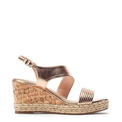 Spotalia Rose Gold Porvair Sandals