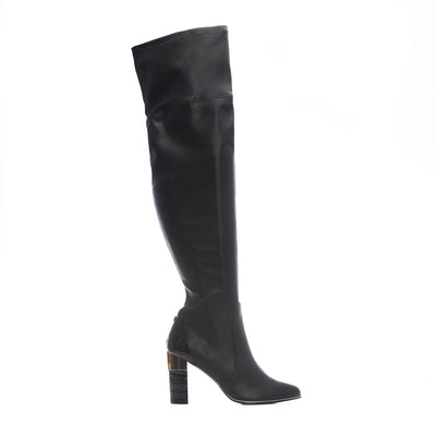 Valentinne Black Porvair Porvair Boots