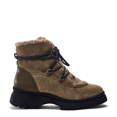 Zermatt Khaki Suede Boots